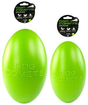Dog Comets Pan Star Ball in three colours - woofers & barkers