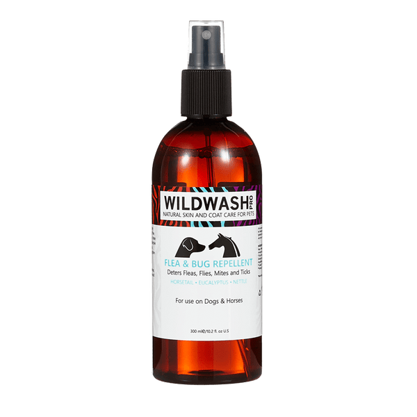 Wildwash Flea and Bug Repellent -  dogs and horses 300ml - woofers & barkers