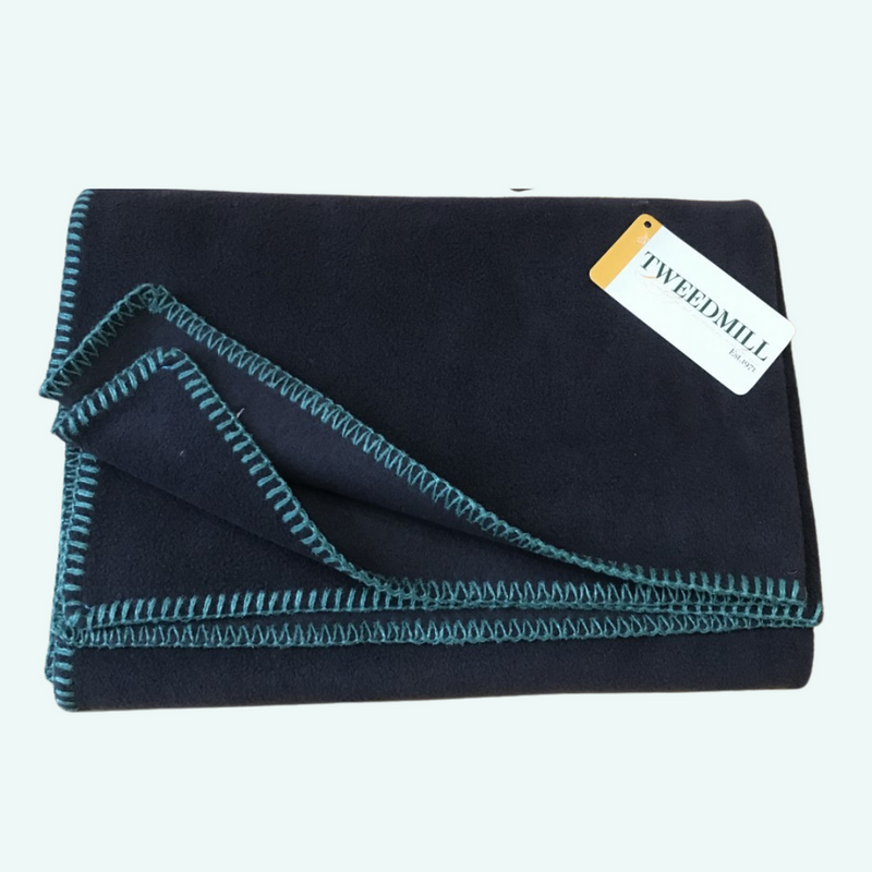 Small Fleece Throw in Fourteen Colours
