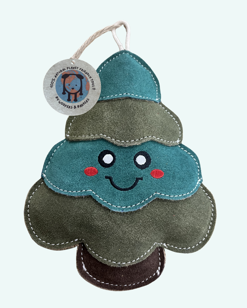 Woofers & Barkers Clara Christmas Tree Eco Dog Toy