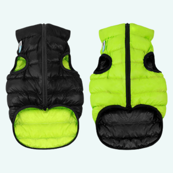 Airy Vest Reversible Light Green/Black