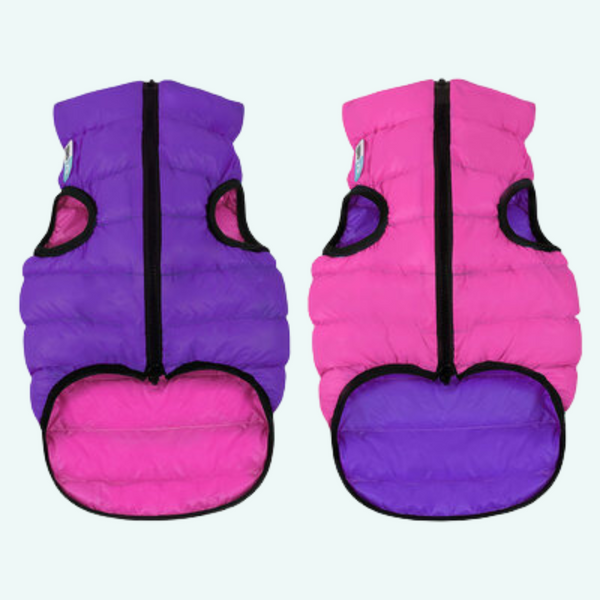 Airy Vest Reversible Pink/Purple