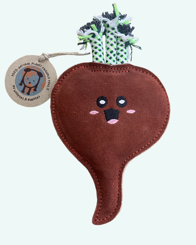 Woofers & Barkers Bailey Beetroot Eco Dog Toy