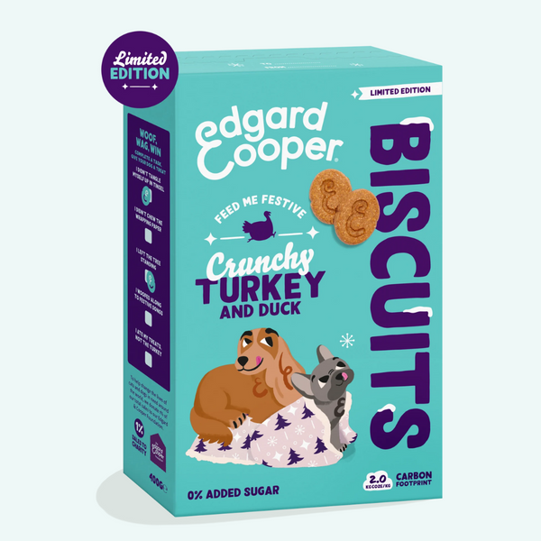 Edgard Cooper Festive Biscuits Duck & Turkey