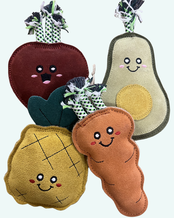 Woofers & Barkers Alfie Avocado Eco Dog Toy