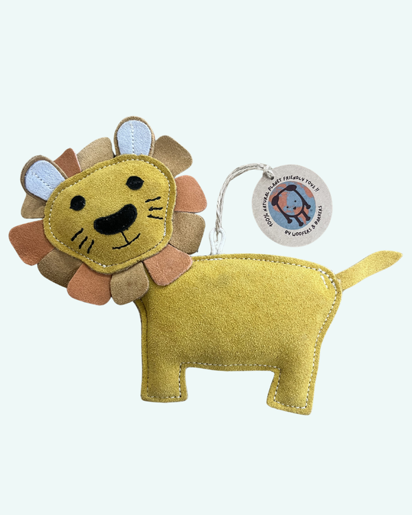 Woofers & Barkers Luna Lion Eco Dog Toy