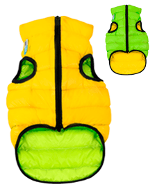 Airy Vest Reversible Yellow/Green - woofers & barkers