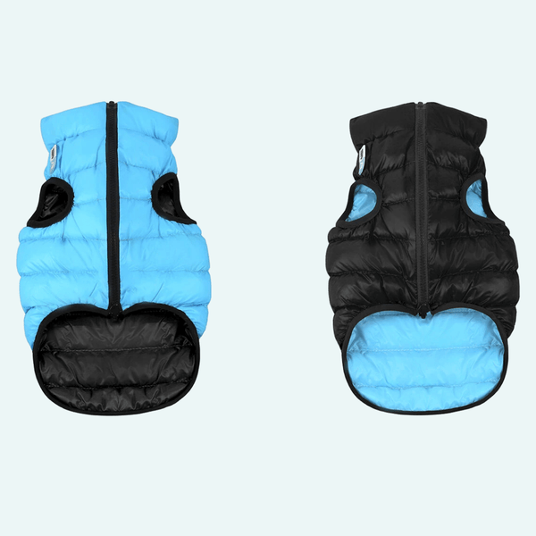 Airy Vest Reversible Blue/Black - woofers & barkers