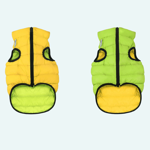 Airy Vest Reversible Yellow/Green - woofers & barkers