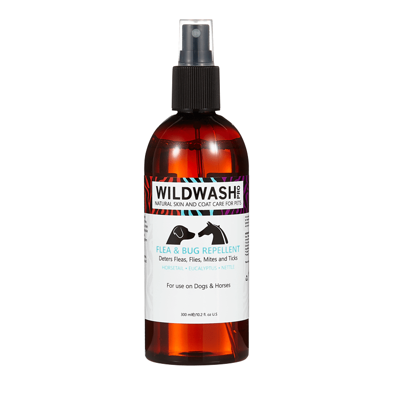 Wildwash Flea and Bug Repellent -  dogs and horses 300ml - woofers & barkers