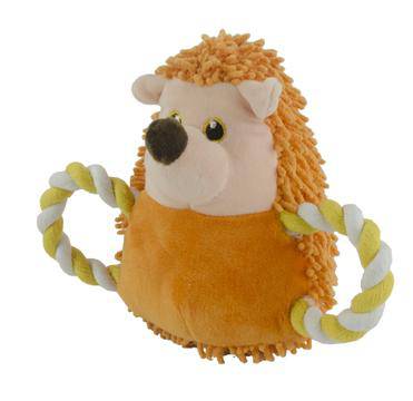 Hedgehog dog toy in four colours