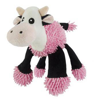 Fuzzle Cow with 5 squeakers - woofers & barkers