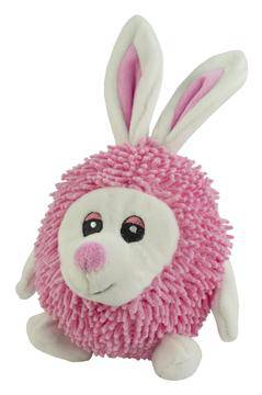 Fuzzle Bunny with squeaker - woofers & barkers