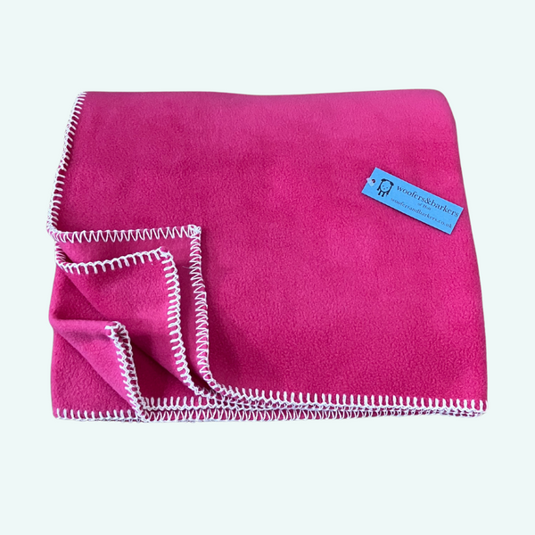 Large Fleece Throw in Spring/Summer colours