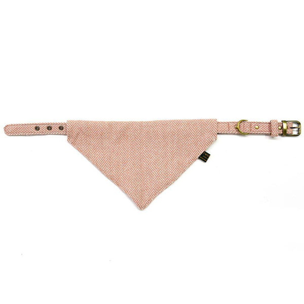 Tweedmill Neckerchief Pink HB - woofers & barkers