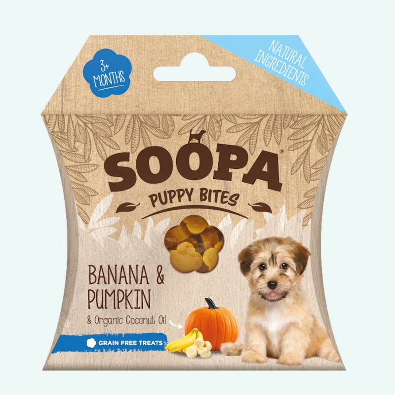 Soopa PUPPY Banana & Pumpkin Bites