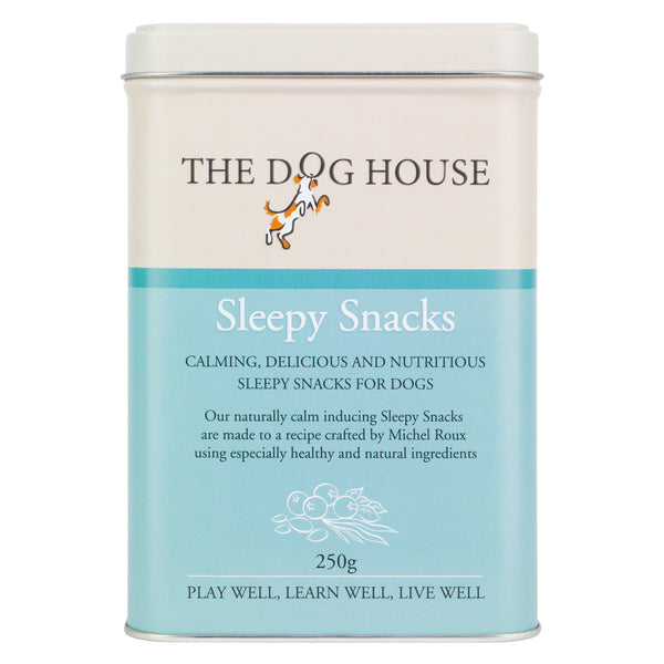 The Dog House Sleepy Snacks tin - woofers & barkers