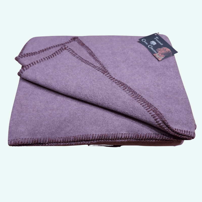 Large fleece throw available in ten colours - woofers & barkers