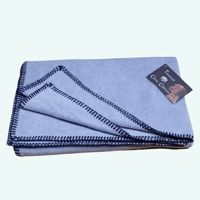 Small fleece throw available in ten colours - woofers & barkers