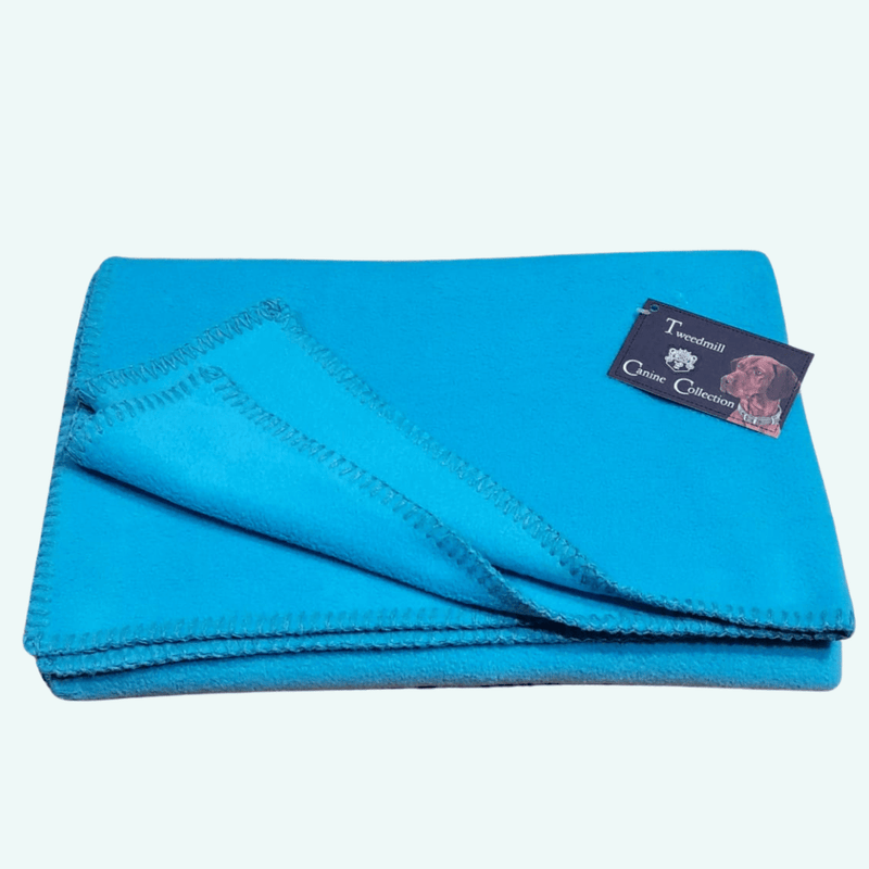 Small fleece throw available in ten colours - woofers & barkers