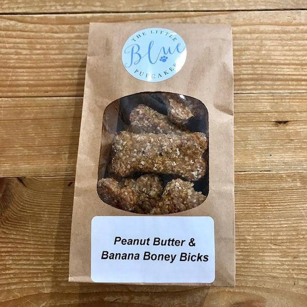 Pupcakery Peanut Butter & Banana Bones - woofers & barkers