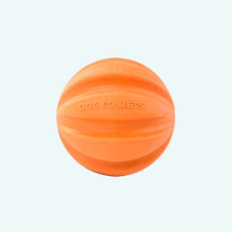 Dog Comet Swift Tut orange ball - woofers & barkers