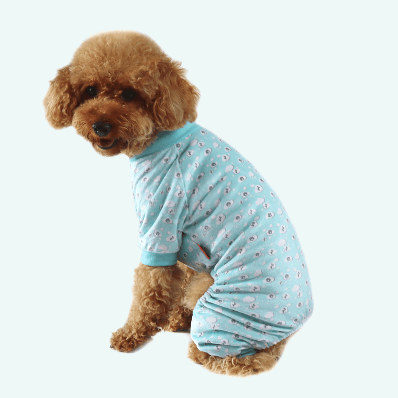 Dreaming Dog Pyjamas - Blue Clouds - woofers & barkers