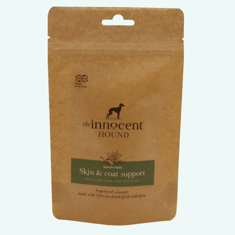 Innocent Hound Skin & Coat Support Sausages - woofers & barkers