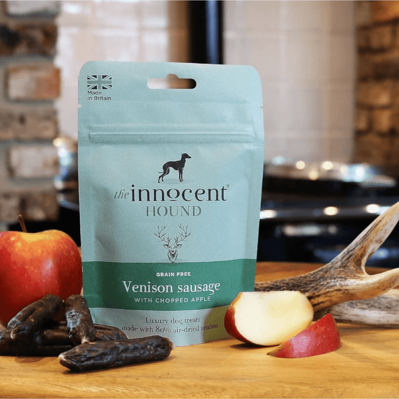 Innocent Hound Venison Sausage with Apple - woofers & barkers
