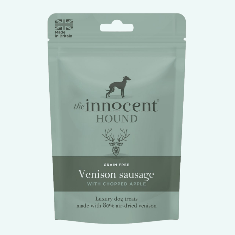 Innocent Hound Venison Sausage with Apple - woofers & barkers