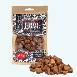 Green and Wilds Love Treats 100g - woofers & barkers