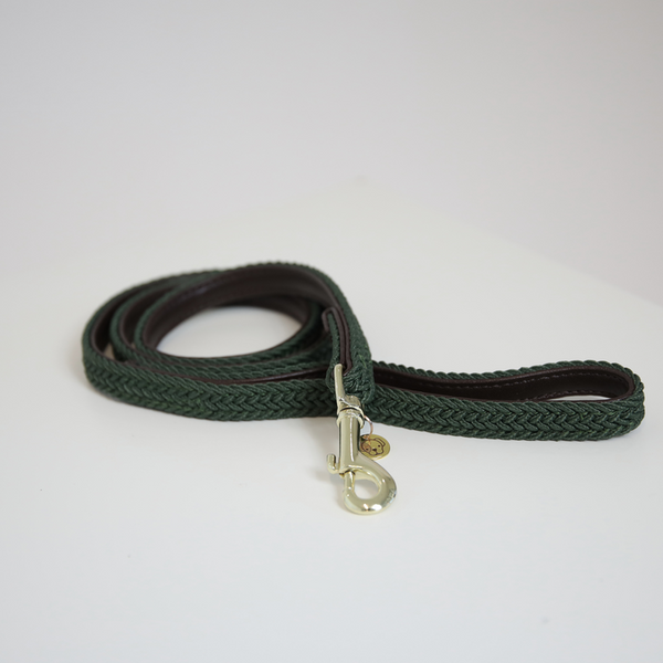 Kentucky Plaited Lead - Olive