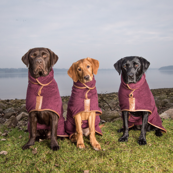 Ruff & Tumble Burgundy Drying Coat