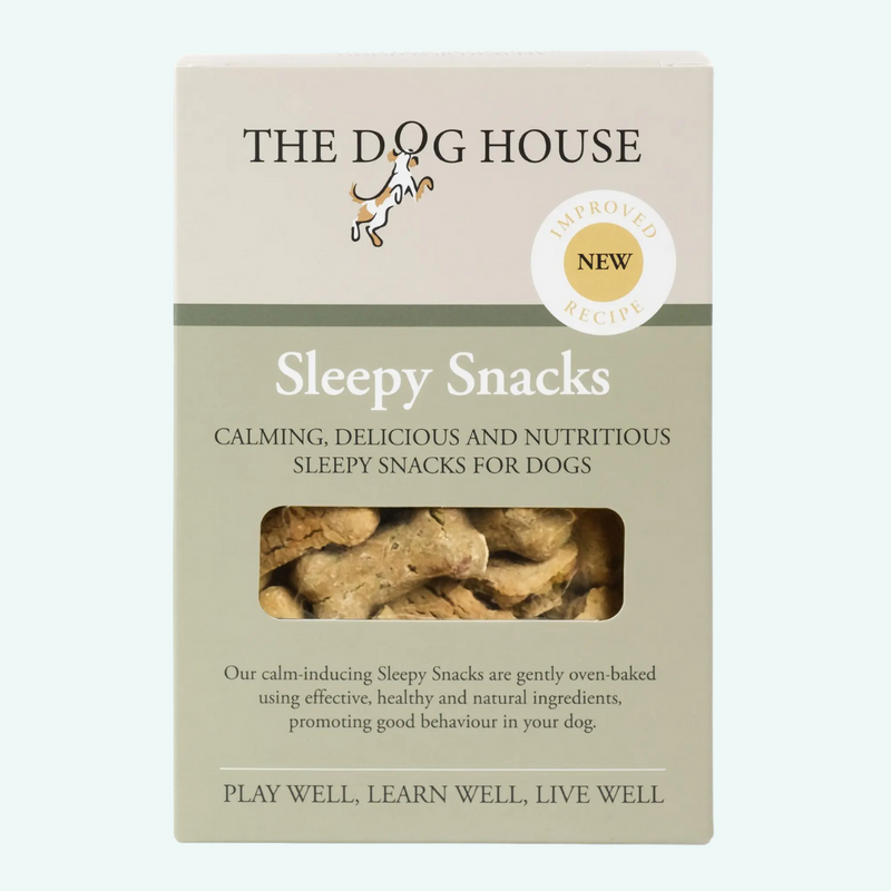 The Dog House Sleepy Snack Box NEW 200g woofers barkers
