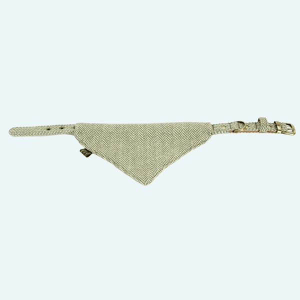 Tweedmill Neckerchief Olive HB - woofers & barkers