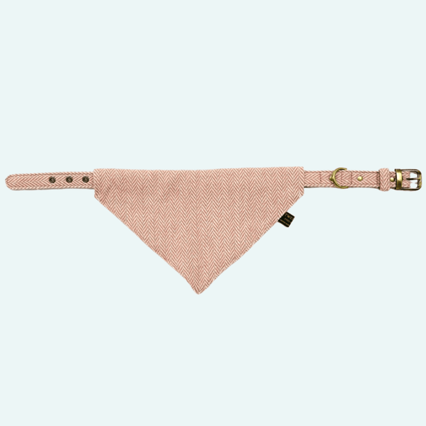 Tweedmill Neckerchief Pink HB - woofers & barkers